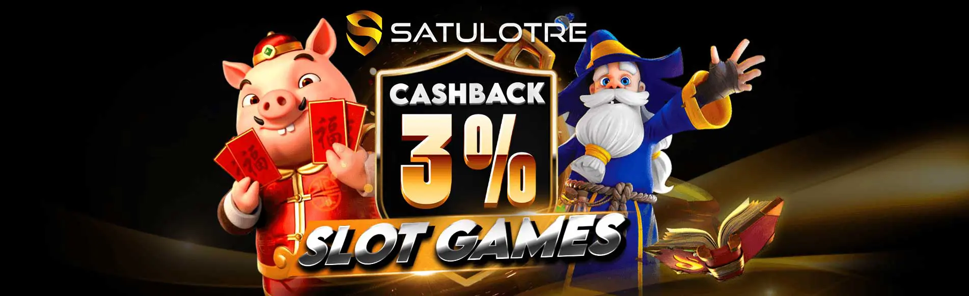 Bonus Cashback Kekalahan Slot Games 3%